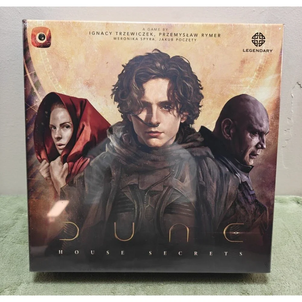 Dune House Secrets Board Game Portal Games Sealed New Legendary Tabletop Co-Op
